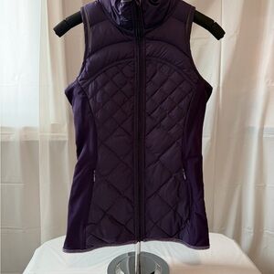 Lululemon Athletica Deep Purple Quilted Vest